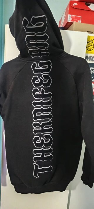 Sudadera Randa Negra con Estampado