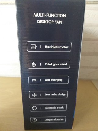 Ventilador USB Recargable con Pinza 360° – 3 Veloz
