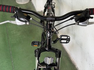 26” ROCKRIDER CUADRO ALUMINIO AMORTIGUADOR 21VELOC