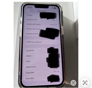 iPhone 14 Azul 256GB Casi Nuevo. Batería 82%