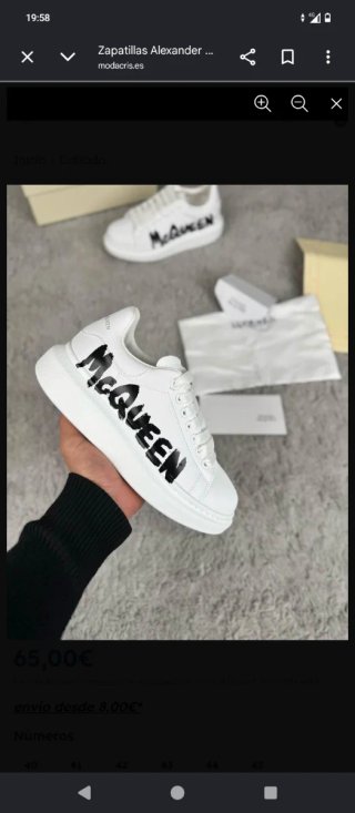 Zapatillas Alexander McQueen Blancas