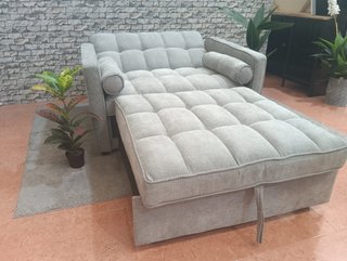 Sofá Cama Gris 118cm