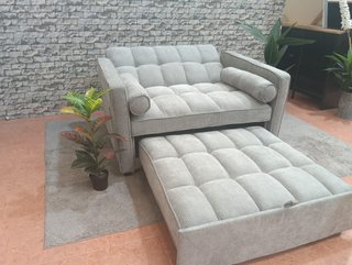 Sofá Cama Gris 118cm