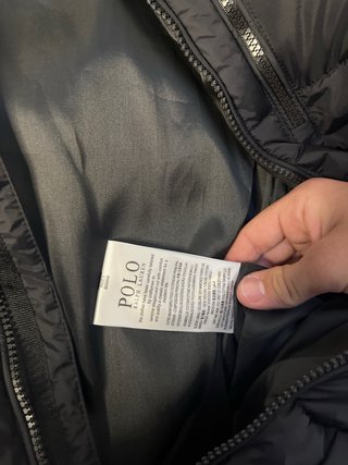 Chaqueta Negra Polo Ralph Lauren