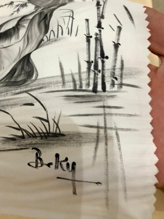 Dipinti firmati su carta