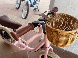 Bicicleta equilibrio Btwin rosa