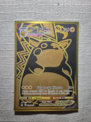 Carta Pokémon Pikachu VMAX Gigamax