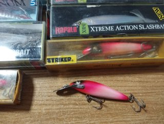 Lotes de señuelos Rapala Striket y Halco
