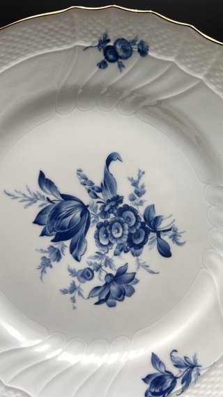 5 Piatti Richard Ginori Savona Blu Ø26 cm
