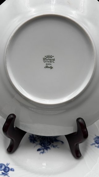 5 Piatti Richard Ginori Savona Blu Ø26 cm