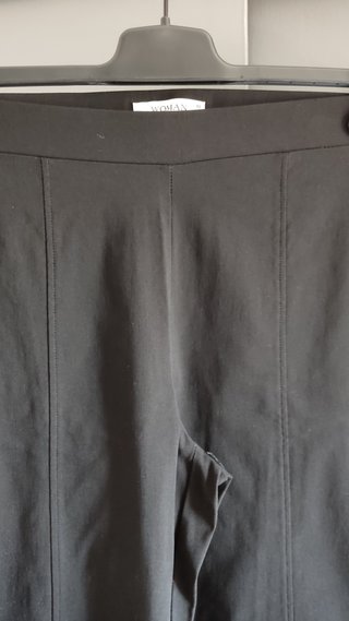Pantalón pitillo elástico negro El Corte Inglés