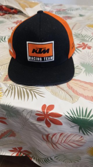 Gorra KTM Racing Naranja y Negra