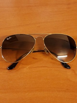 Gafas Ray-Ban Aviator Calibre 58 Doradas