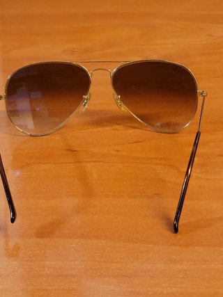 Gafas Ray-Ban Aviator Calibre 58 Doradas