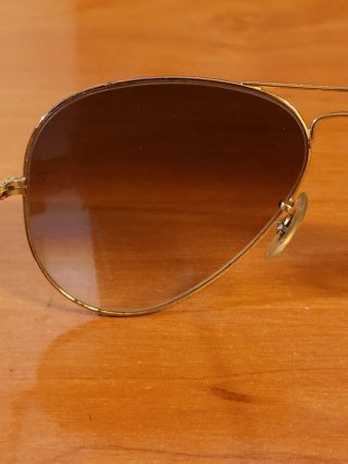 Gafas Ray-Ban Aviator Calibre 58 Doradas