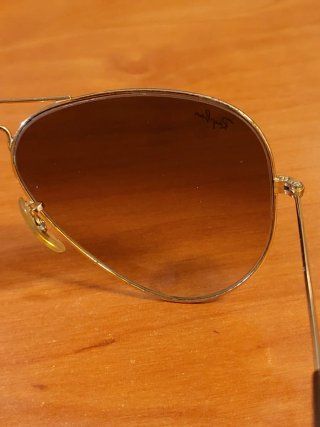 Gafas Ray-Ban Aviator Calibre 58 Doradas