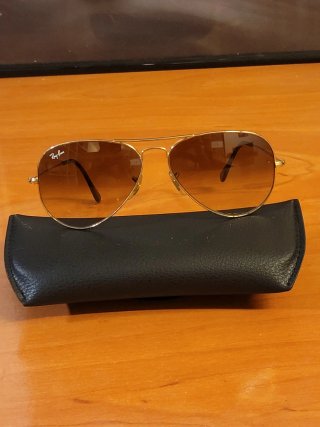 Gafas Ray-Ban Aviator Calibre 58 Doradas