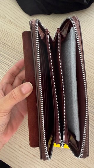 Parfois Cartera Piel Zebra y Marrón