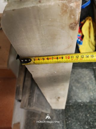 Pica de mármol antigua