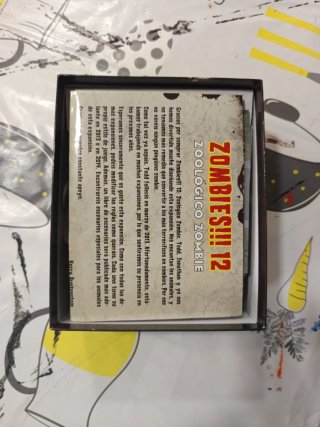 Juego de mesa Zombies!!! 12 Zoológico Zombie