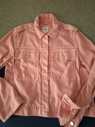 Cazadora GAP rosa estilo vaquero