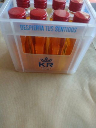 Mini botellas para colección