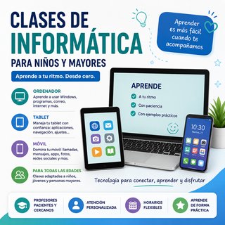 Clases Informática Básica (PC/Tablet)