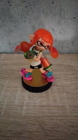 Figura Amiibo Inkling Girl Smash Nintendo