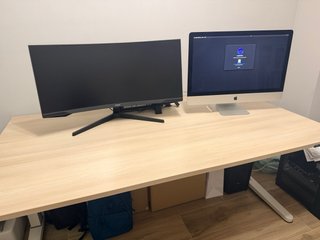 Escritorio Elevable Steelcase Madera