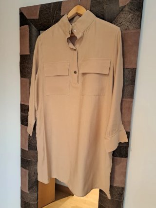 Vestido/Camisola Beige Talla Única