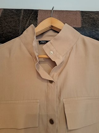 Vestido/Camisola Beige Talla Única