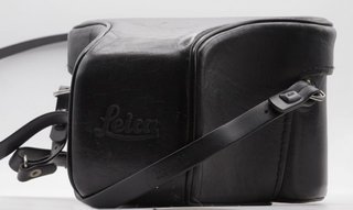 Fondina in pelle nera originale Leica