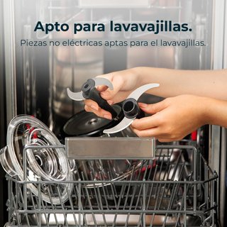 Cecotec Picadora ChopBeat 2000 Vindaloo Glass, 500