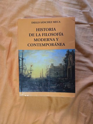 Historia de la filosofía moderna y contemporánea