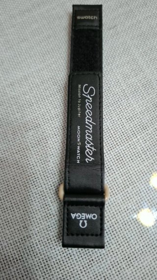 Correa Omega x Swatch Speedmaster Negra