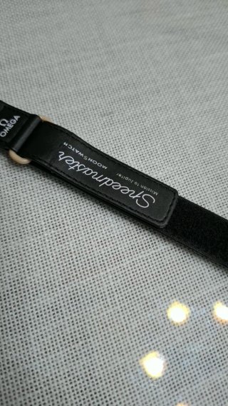 Correa Omega x Swatch Speedmaster Negra