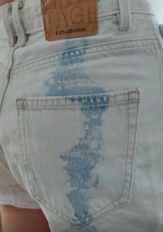 Shorts vaqueros niña Stradivarius T.11-12