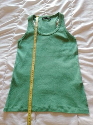 Camiseta tirantes Shana verde talla M
