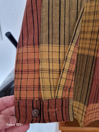 Camicia a quadri da donna taglia S