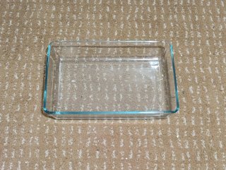 Fuente de horno de cristal 35*25