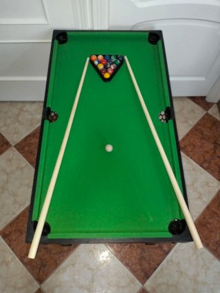 Mesa multijuegos 3 en 1. Futbolín, hockey y billar