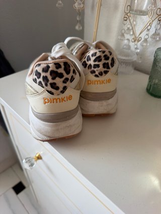 Zapatillas Puma Mujer Talla 38 Doradas Blancas
