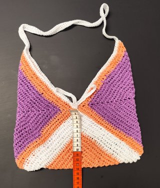 Bolsitos de crochet hechos a mano