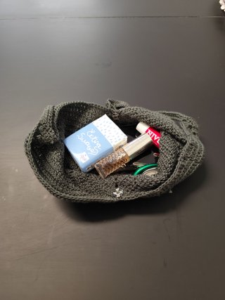Bolsitos de crochet hechos a mano