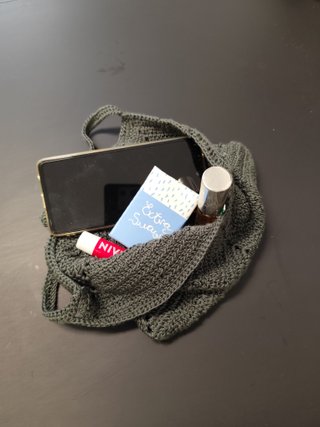 Bolsitos de crochet hechos a mano