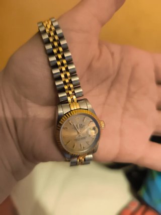 Reloj Rolex Oro y Plata