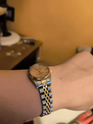 Reloj Rolex Oro y Plata