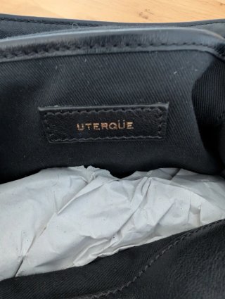 Mochila Uterqüe Piel Negra