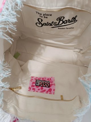 Borsa Saint Barth Leopardata Rosa