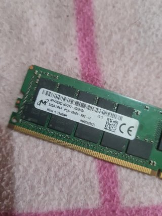 32GB RAM DDR4 Micron SC Original ECC 2666V server